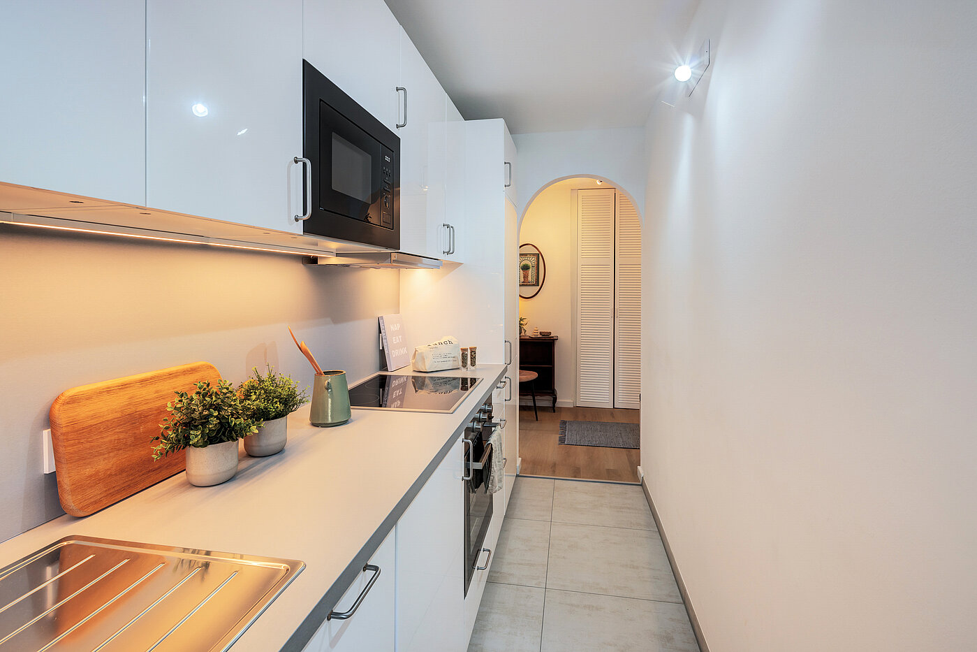 Επίπεδη με 2 Δωμάτια | München-Sendling-Westpark | 70413 | ...Küche mit...