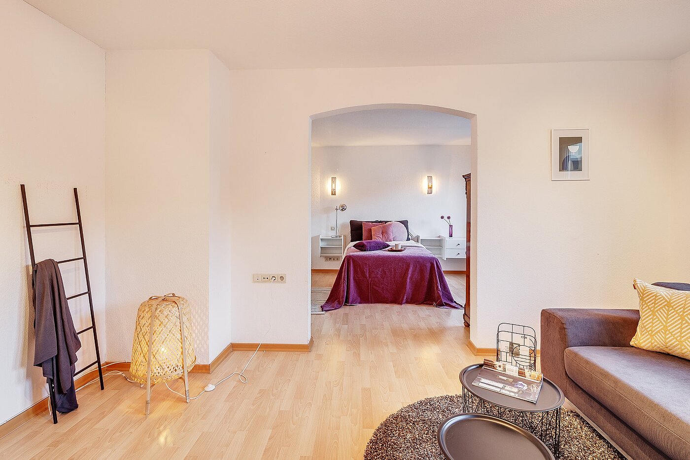 Płaski z 1.5 Pokoje | München-Schwabing | 2011ML3 | ...und Zugang zum Schlafbereich