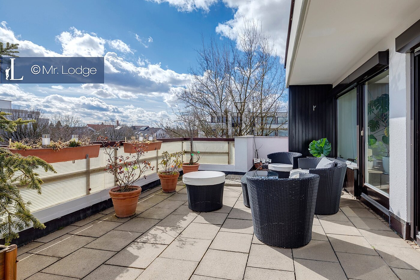 Penthouse με 4.5 Δωμάτια | Aschheim | 1802ML7 | ....Süd-Dachterrasse