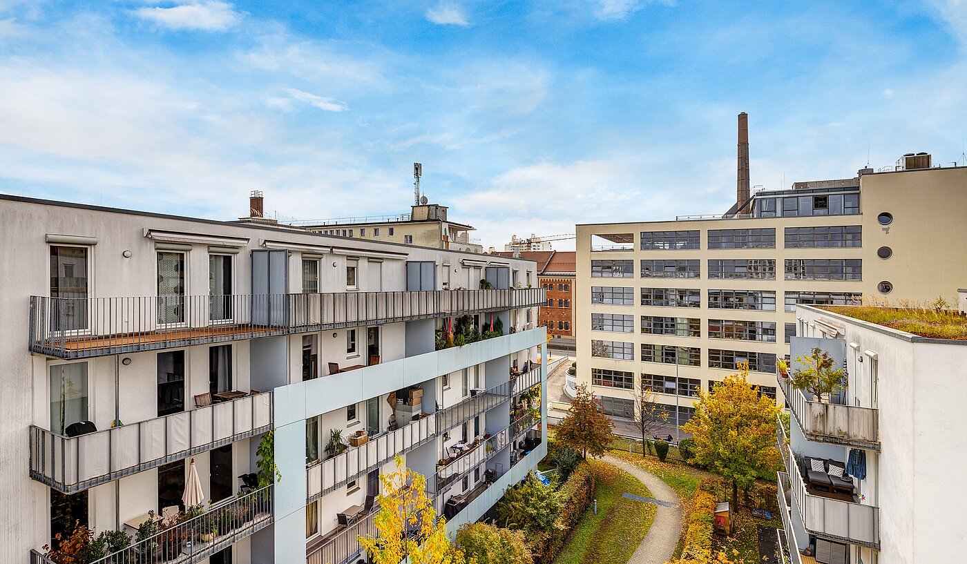 플랫 와 함께 2.5 객실 | München-Schwanthalerhöhe | 2210ML2 | ...Richtung Innenhof