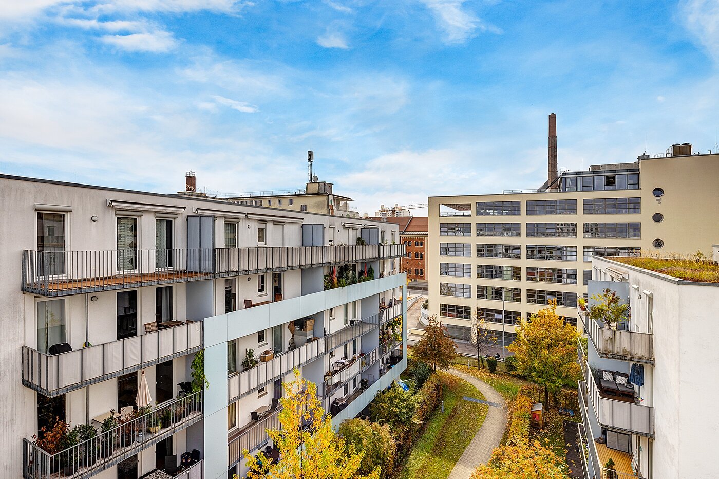 Ploché s 2.5 Pokoje | München-Schwanthalerhöhe | 2210ML2 | ...Richtung Innenhof