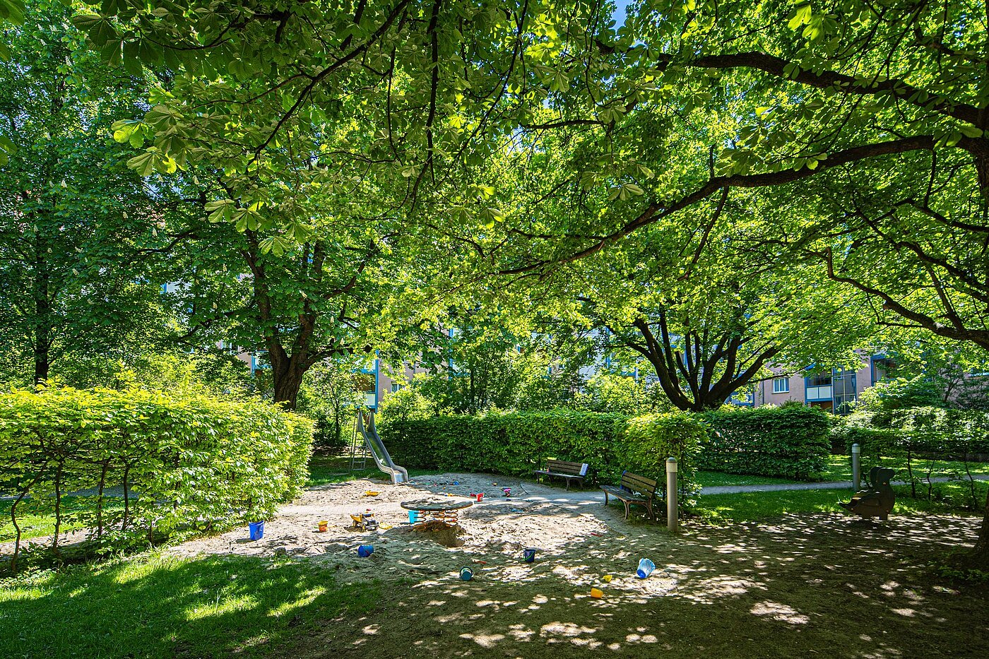 Lapos a  címen 2.5 Szobák | München-Au | 2002ML5 | Spielplatz