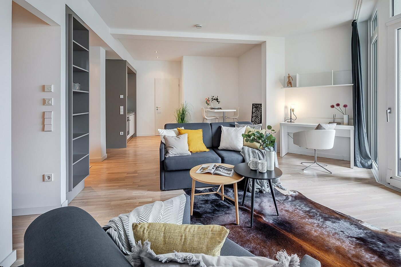 Плоский з 1.5 Кімнати | München-Bogenhausen | 1904ML6 | Entspannen und Arbeiten