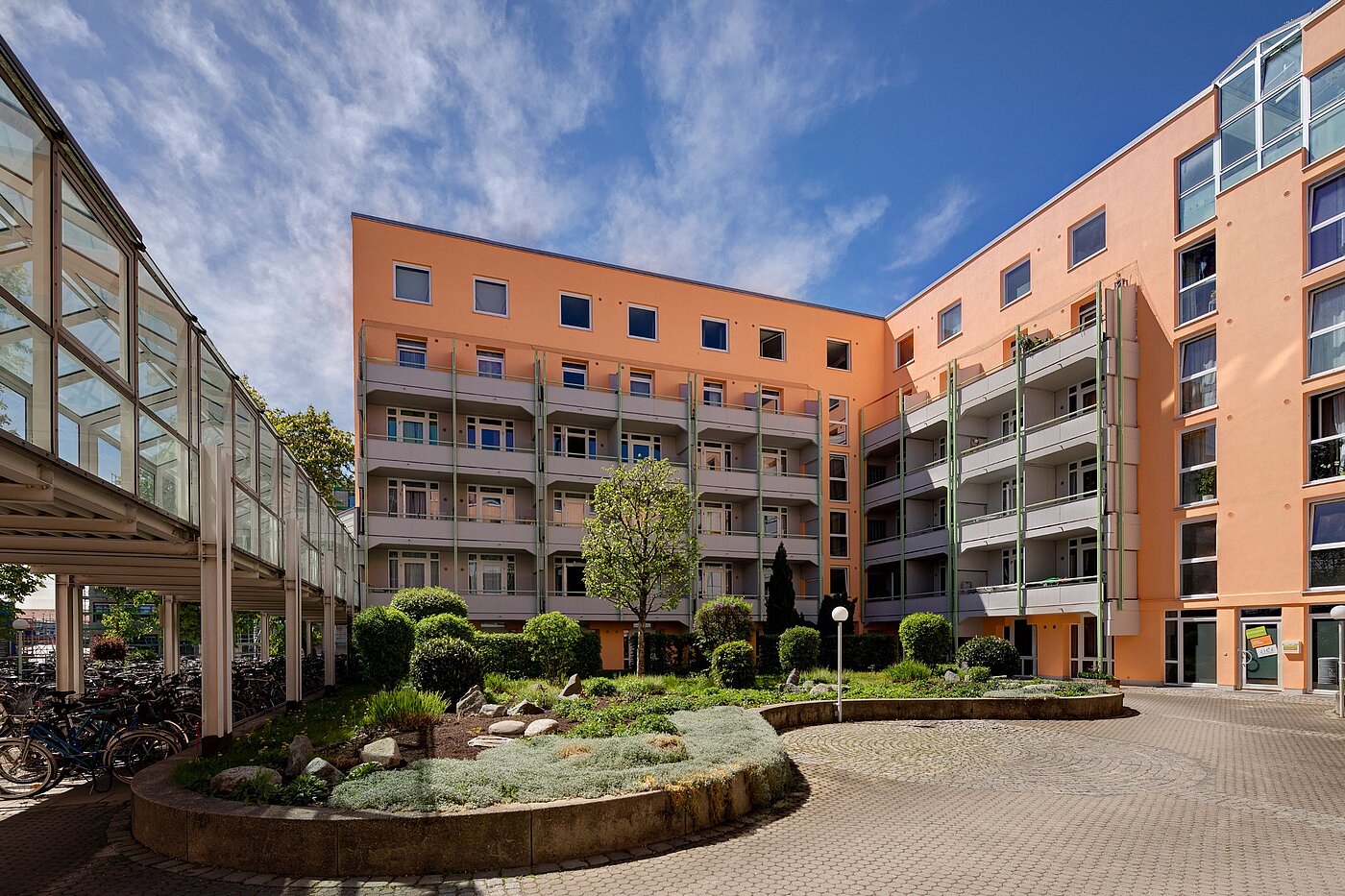 Lejlighed i stueetagen med 1 Værelse | München-Isarvorstadt | 1908ML5 | Hofansicht