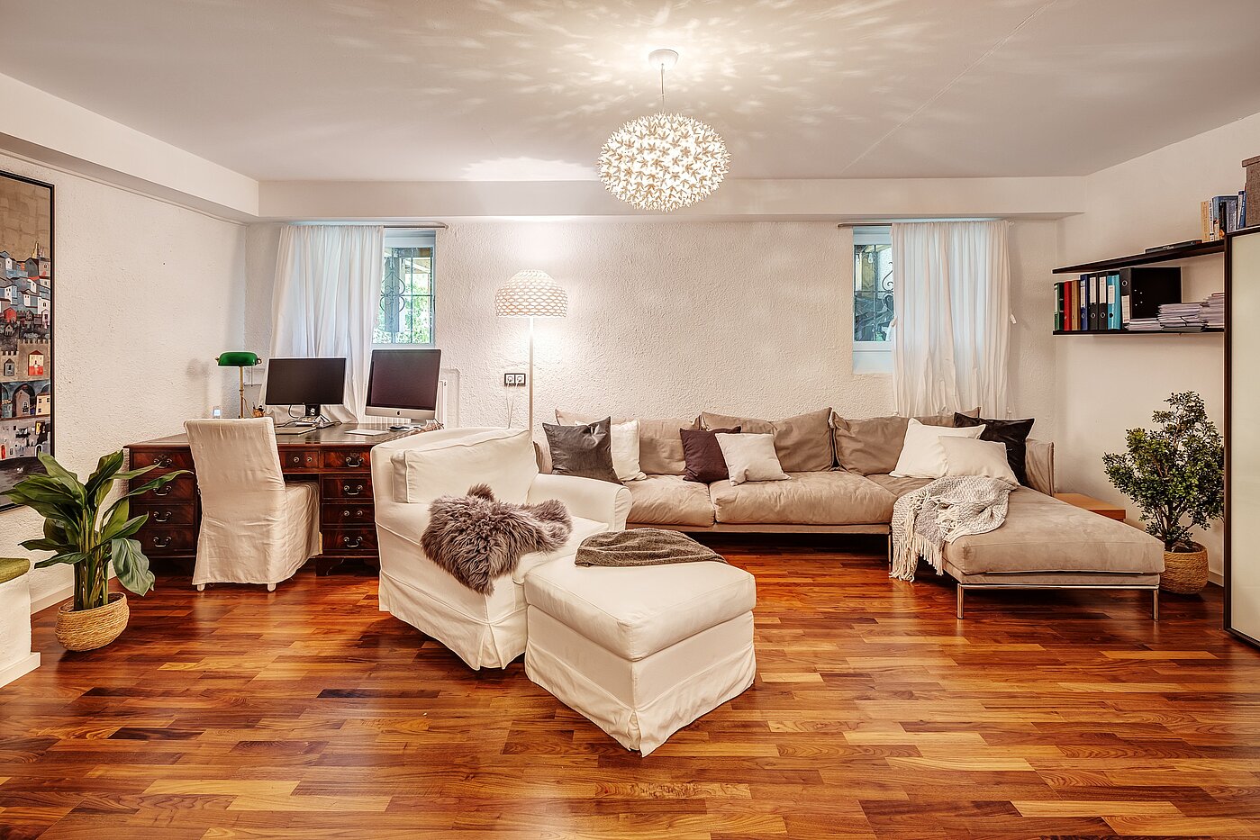 Rohový řadový dům s 3 Pokoje | Kreuth | 70037 | Büro und Rückzugsort im Untergeschoss...