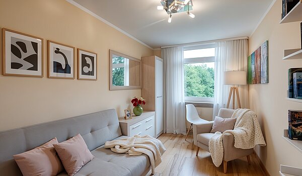Плоский з 4 Кімнати | München-Aubing | 70276 | Schlafzimmer II (KI-generierte Inhalte)