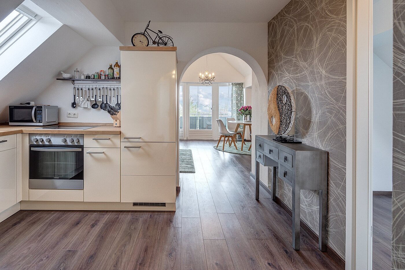 Loftslejlighed med 3 Værelser | München-Hasenbergl | 1803ML5 | Moderne Küchenzeile