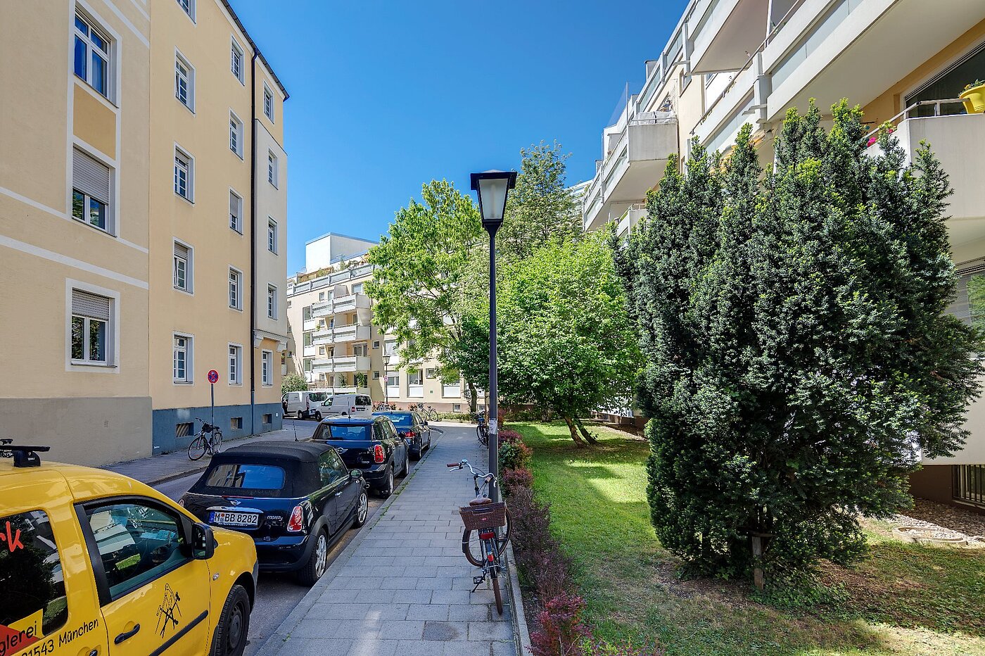 Plat cu 3 Camere | München-Neuhausen | 1803D7 | Straßenansicht