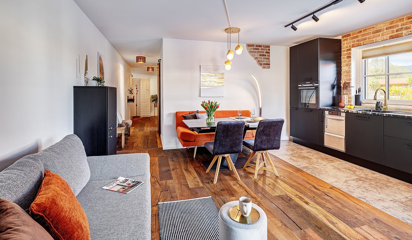 Ισόγειο διαμέρισμα με 2 Δωμάτια | Bad Wiessee | 700942 | ...original Dielenböden...