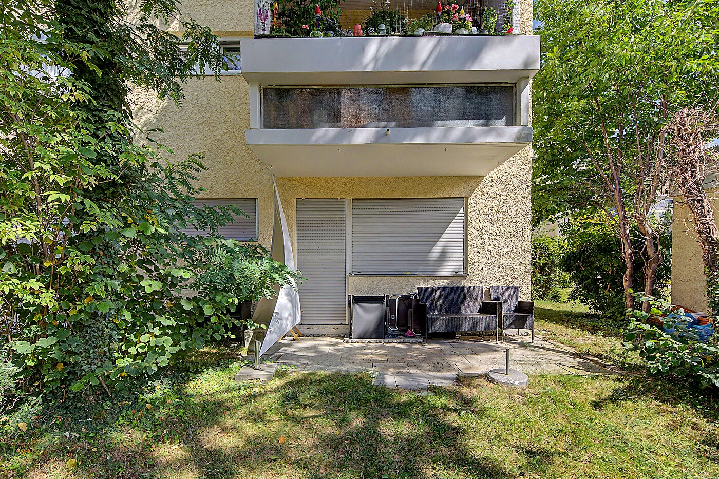 Lejlighed i stueetagen med 2 Værelser | München-Moosach | 70462 | Terrasse