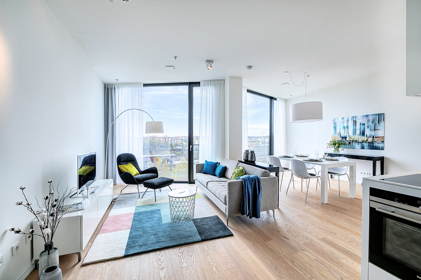 Apartment s spletno stranjo . 1.5 Sobe | München-Neuhausen | 703131 | Offener Wohn- und...