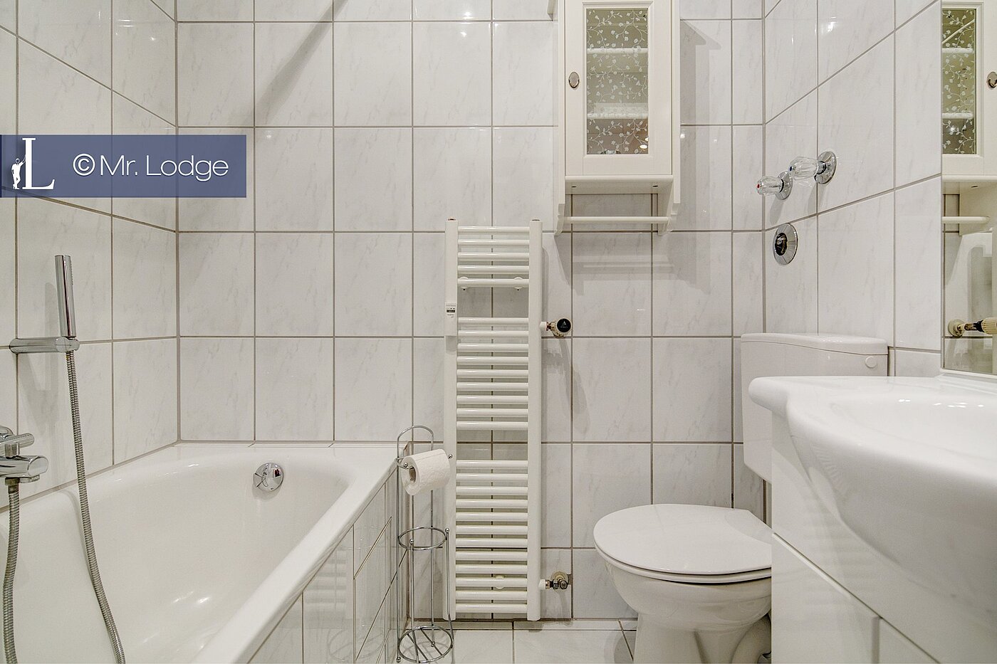 apartamento em prédio com 2 Zimmern | München-Schwabing | 1609ML_5 | Modernes Bad