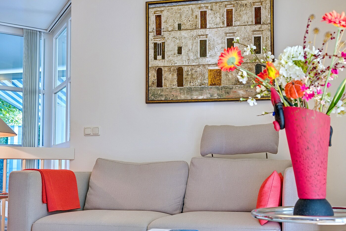 Lejlighed i stueetagen med 2 Værelser | München-Obermenzing | 70280 | Detailaufnahme Wohnbereich