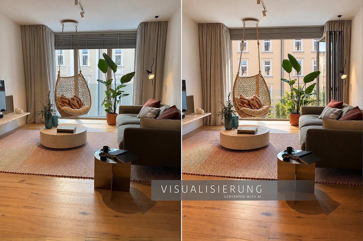 Plat cu 2 Camere | München-Isarvorstadt | 70459 | ...und Faltfenster-Innen