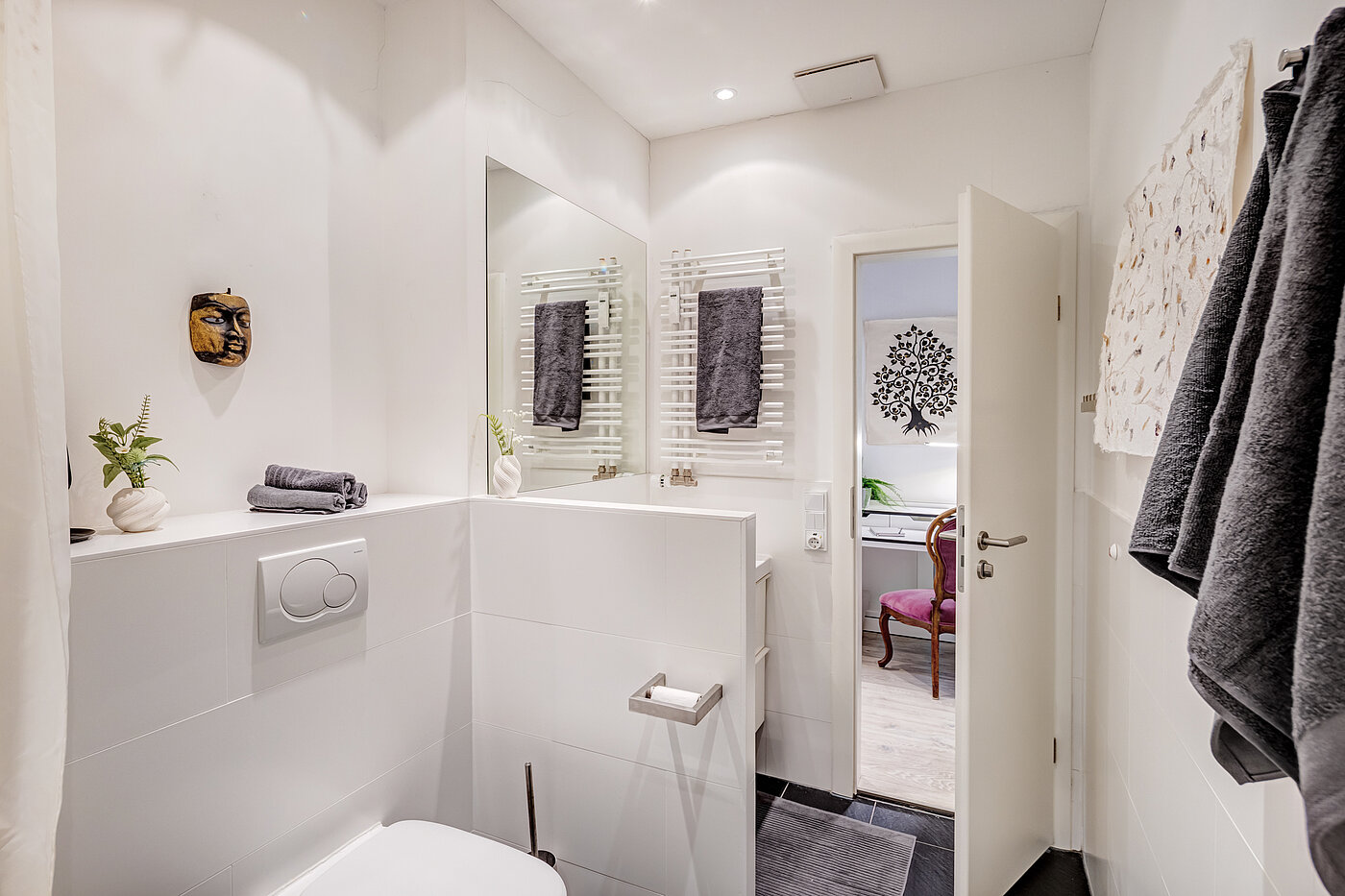 Апартамент на партерния етаж с 2 Стаи | München-Schwabing | 70394 | Badezimmer...