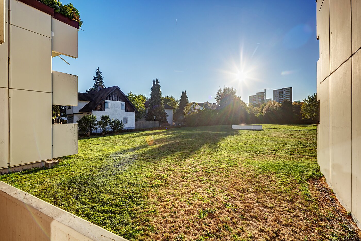 Apartment med 2 Værelser | München-Feldmoching | 70466 | ...mit Blick ins Grüne