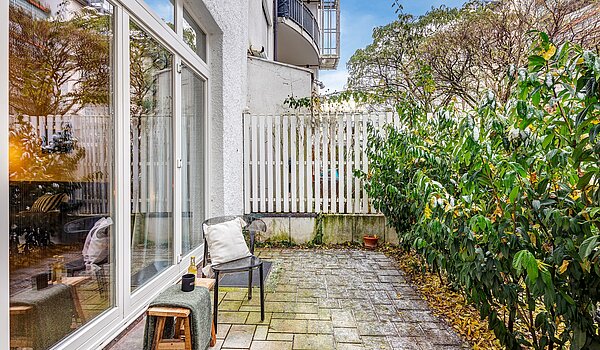 Loft apartment with 1 room | München-Isarvorstadt | 2211ML7 | Hier die West-Terrasse