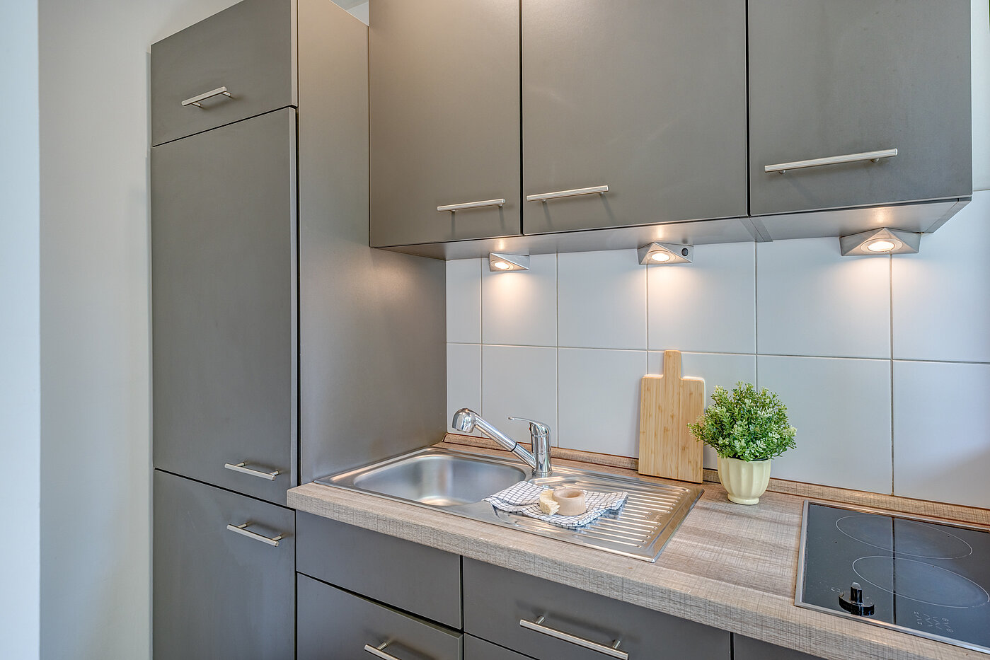Płaski z 1 Pokój | München-Ramersdorf | 70416 | Küche...