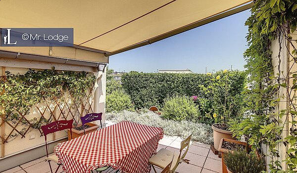 Дворівнева квартира з 4 Кімнати | München-Haidhausen | 1704ML1 | lauschiger Sitzplatz