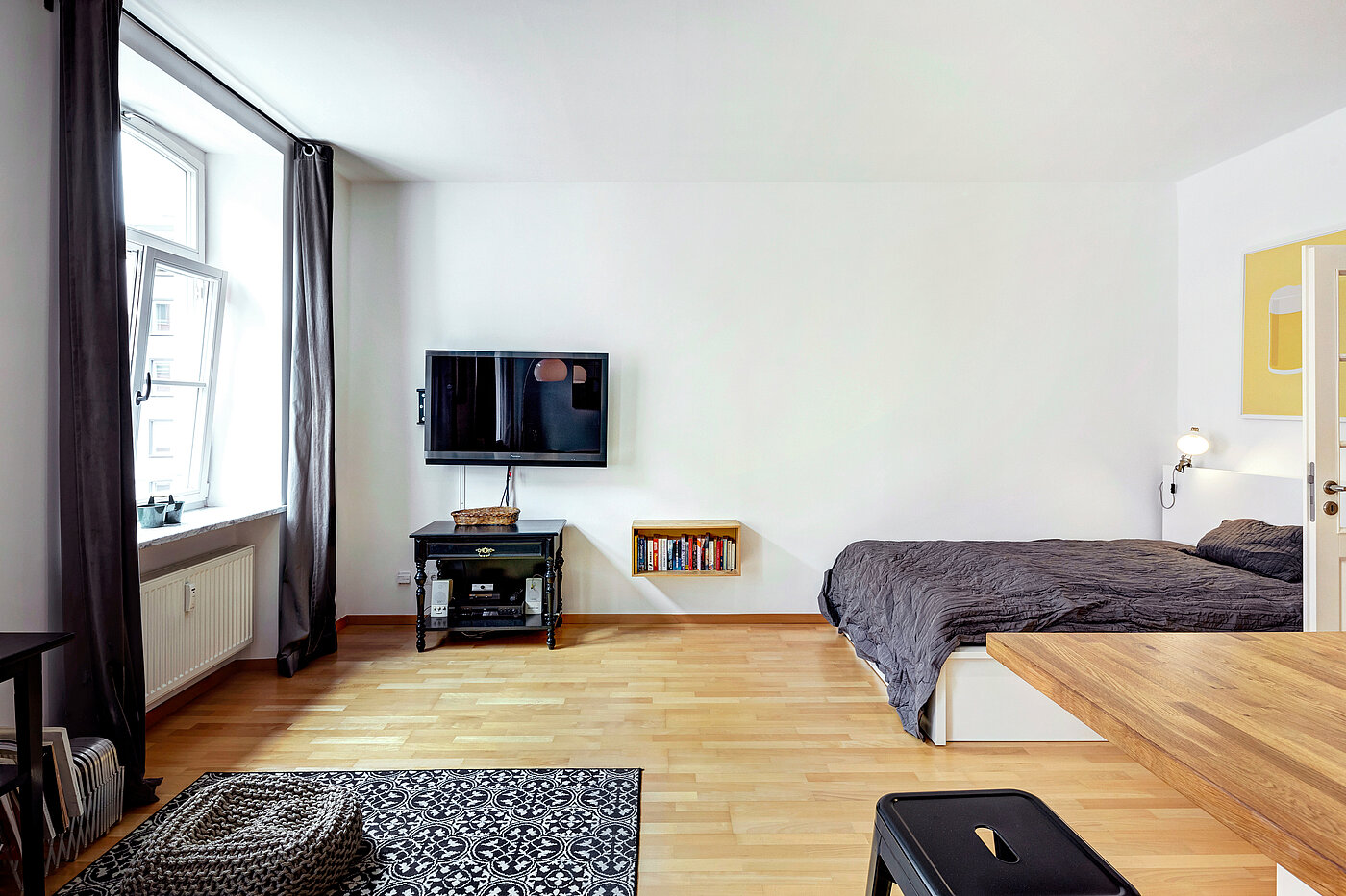 Επίπεδη με 1 Δωμάτιο | München-Ludwigsvorstadt | 70388 | Schlafbereich