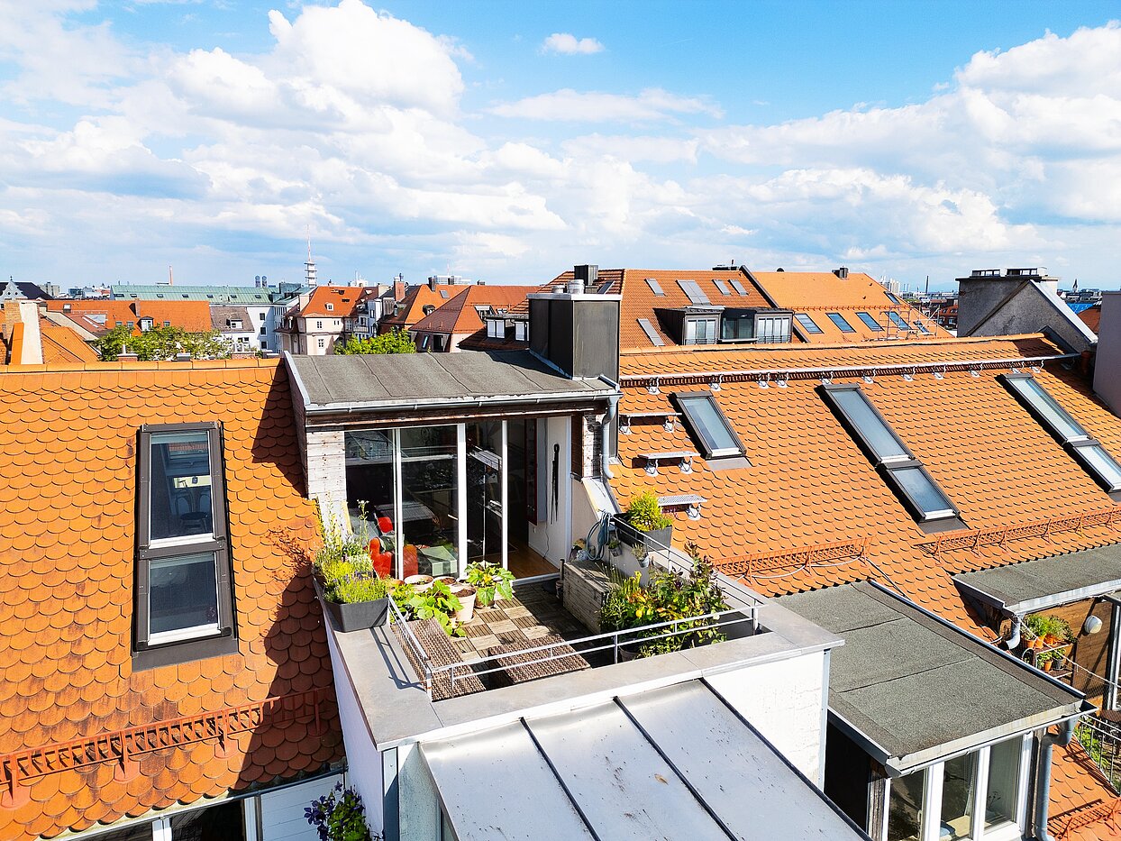 Düz ile 5 Odalar | München-Neuhausen | 70140 | Über den Dächern