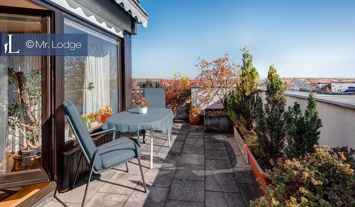 Attic Apartment with 5 room | Aschheim | 1710ML4 | Ost-Süd-West Dachterrasse