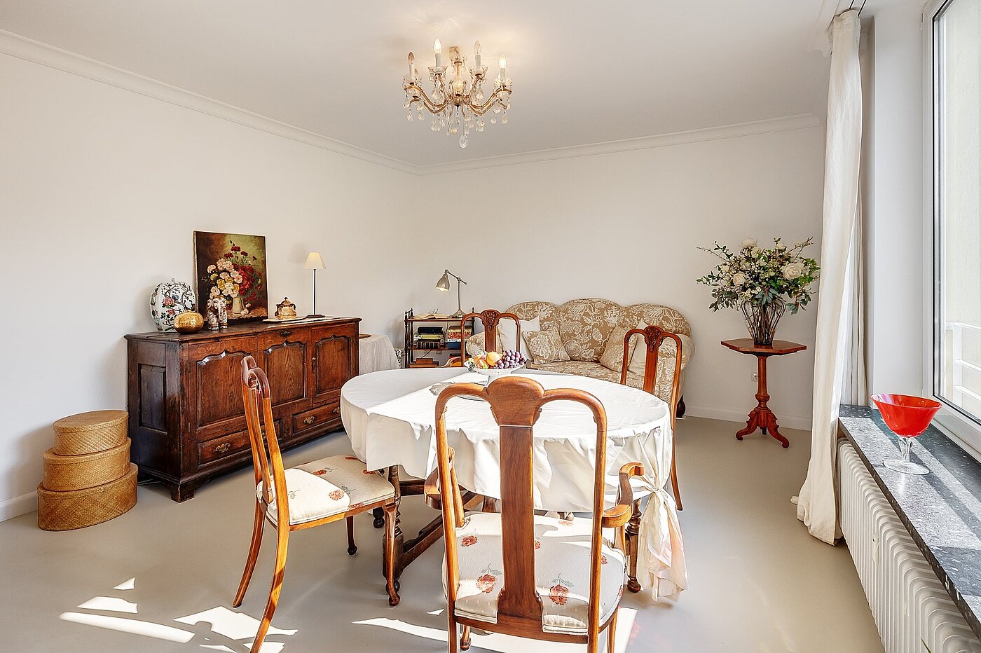 Płaski z 2 Pokoje | München-Haidhausen | 2105ML6 | Wohnzimmer mit...