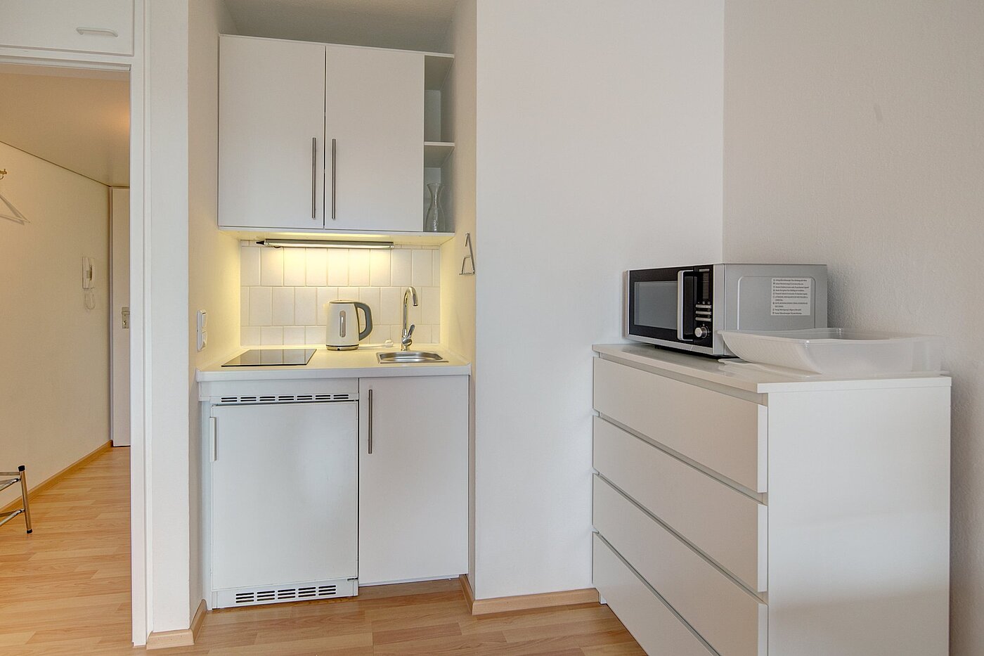 Lejlighed i stueetagen med 1 Værelse | München-Isarvorstadt | 1908ML5 | Küche-Beispiel