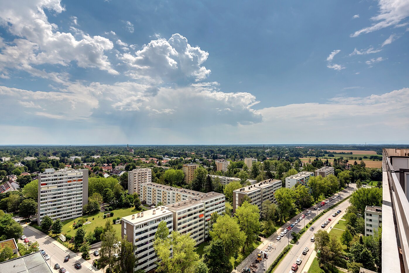Plat met 1 Kamer | München-Forstenried | 2111ML1 | Ost-Süd Aussicht