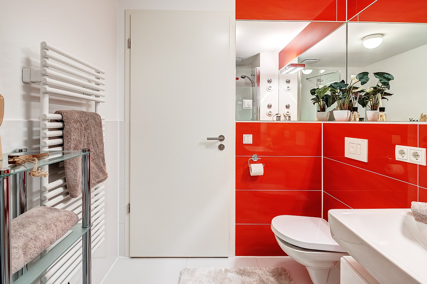 Lejlighed i stueetagen med 2 Værelser | München-Riem | 2201ML1 | Stylisches Bad mit Handtuchheizkörper,...