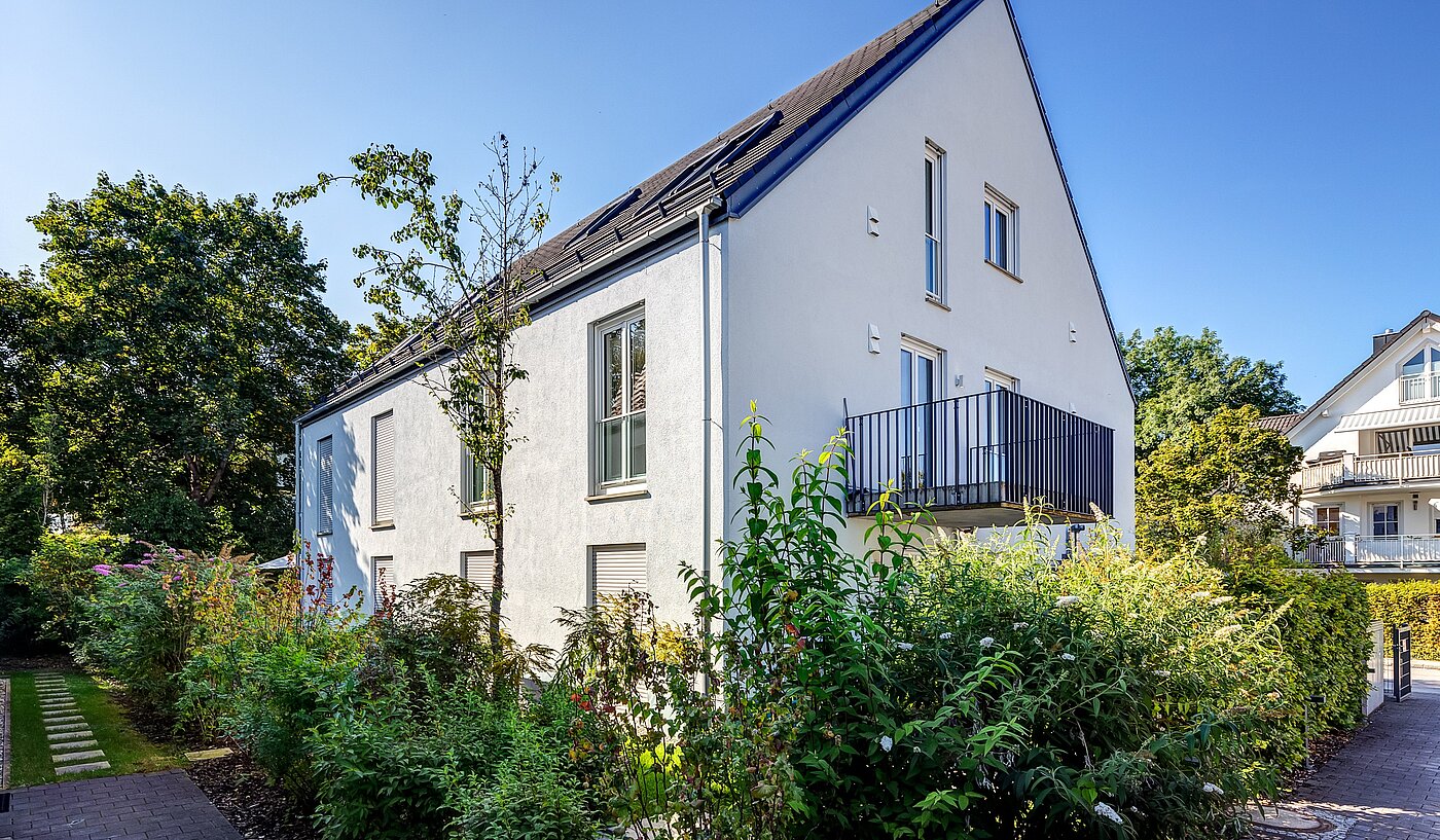 메조넷 플랫 와 함께 4 객실 | München-Obermenzing | 701553 | Ansicht vom Innenhof aus