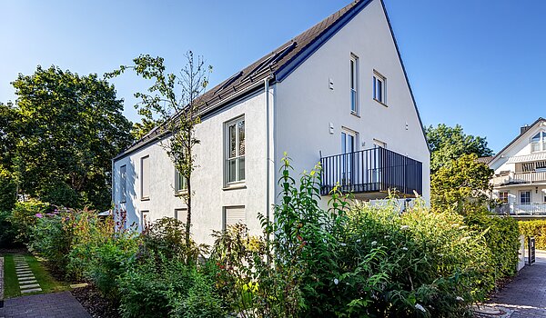 Дворівнева квартира з 4 Кімнати | München-Obermenzing | 701553 | Ansicht vom Innenhof aus