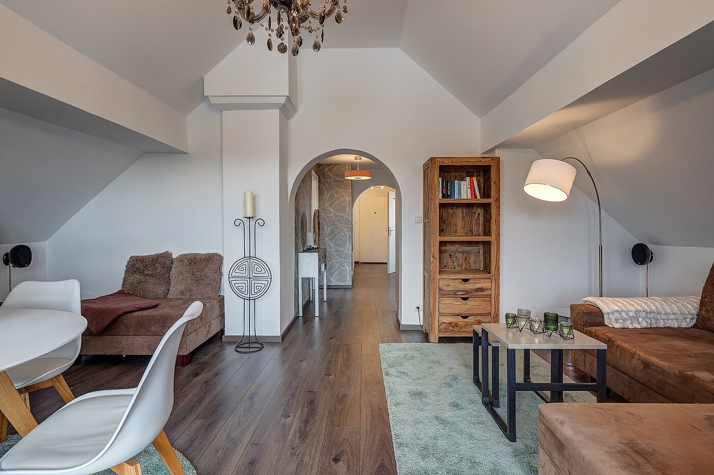 Loftslejlighed med 3 Værelser | München-Hasenbergl | 1803ML5 | Offener Wohnbereich