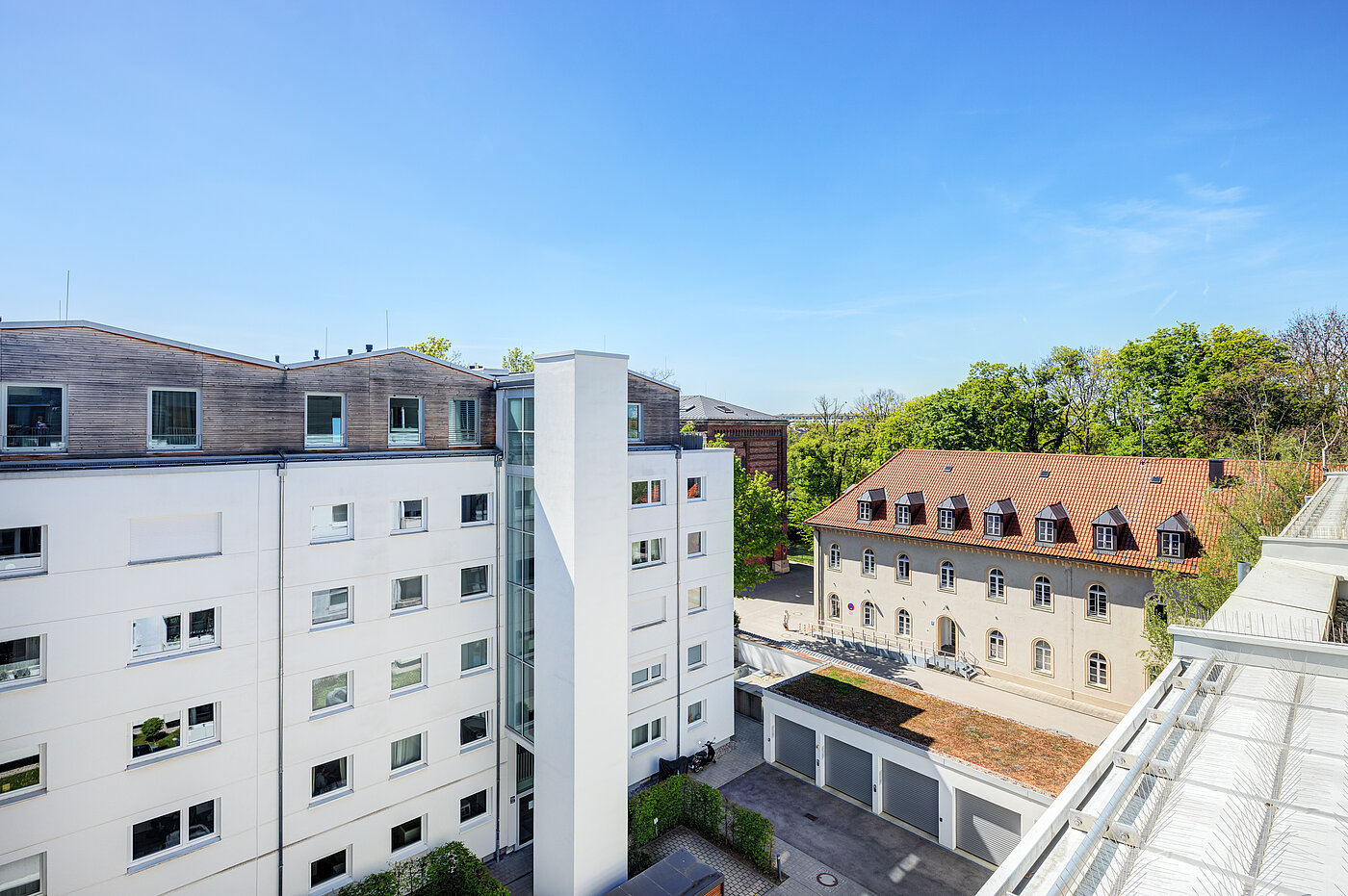 Penthouse 와 함께 2 객실 | München-Maxvorstadt | 70427 | ...mit Ausblick...