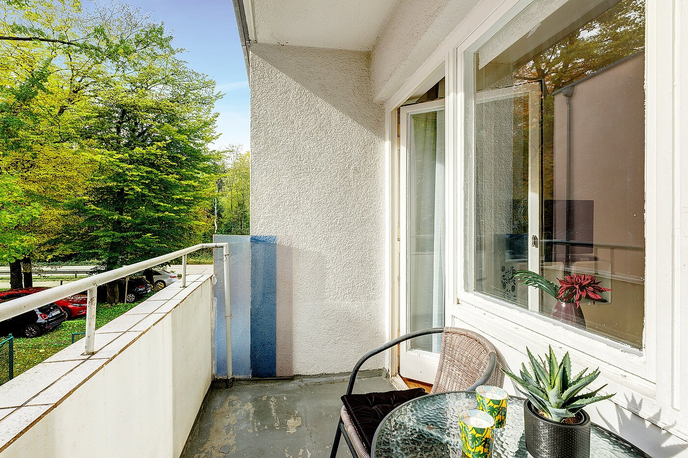 Plat met 1 Kamer | München-Solln | 70137 | Sonniger Südbalkon