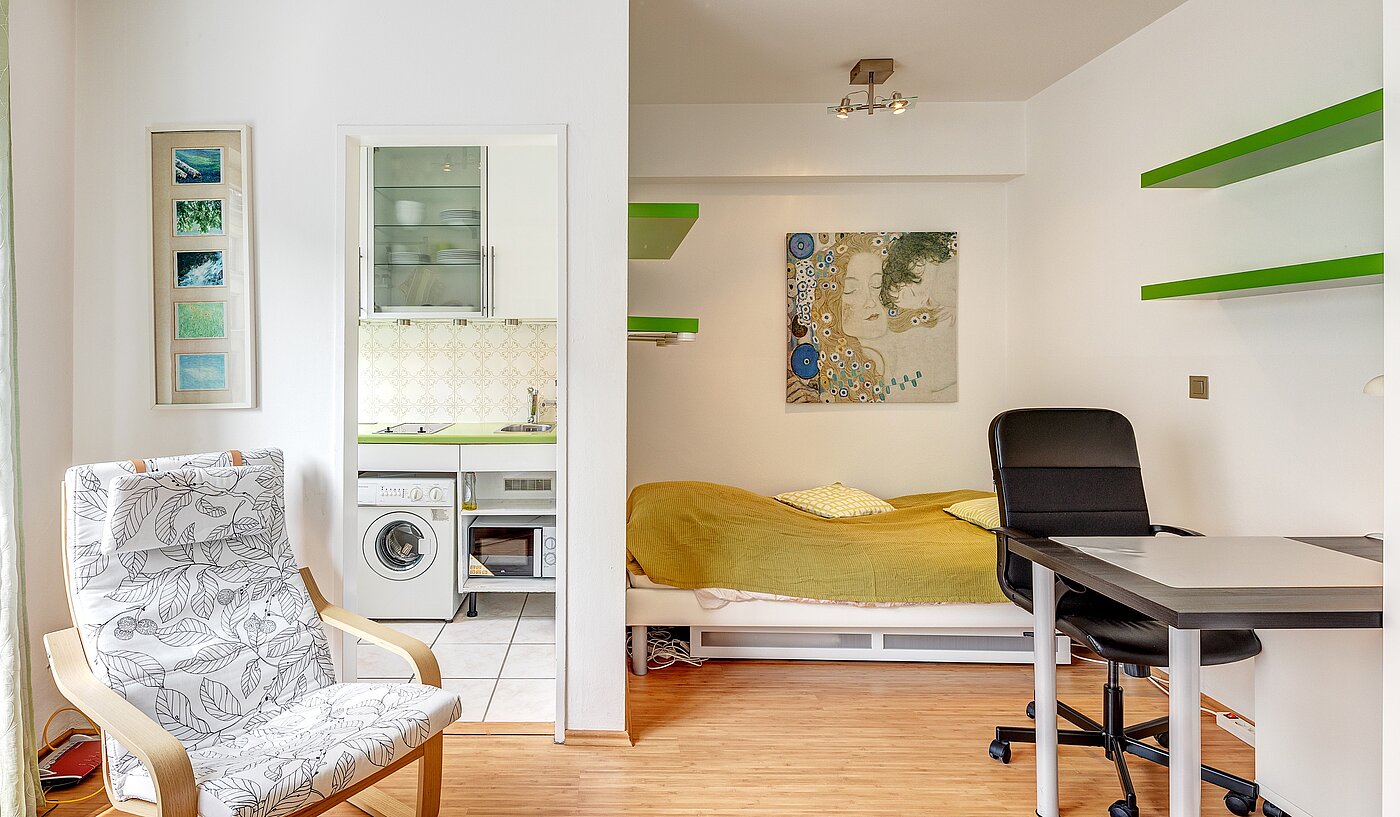 Apartment ile 1 Oda | München-Haidhausen | 70242 | Schlafen