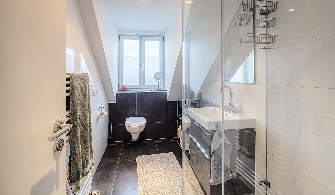 Düz ile 5 Odalar | München-Neuhausen | 70140 | Separates Duschbad