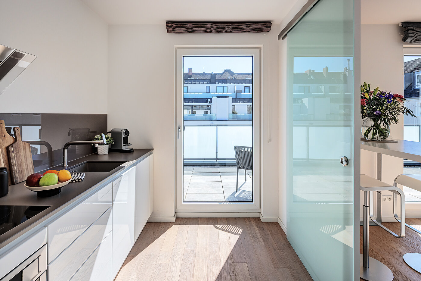 Penthouse med 2 Værelser | München-Bogenhausen | 70385 | Terrassenzugang für ein...
