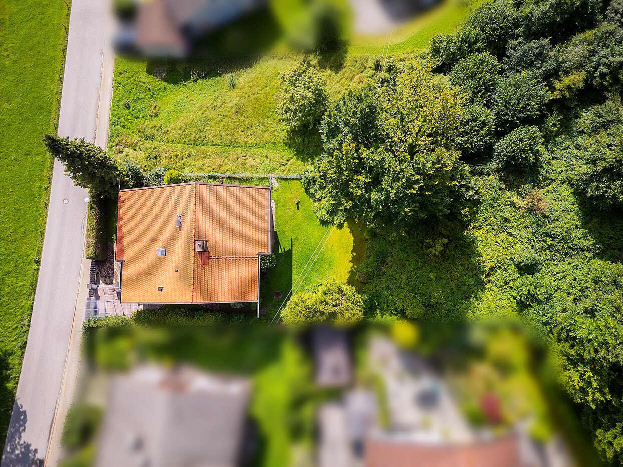 Mehrfamilienhaus s spletno stranjo . 10 Sobe | Bad Wiessee | 70212 | Grundstück von oben