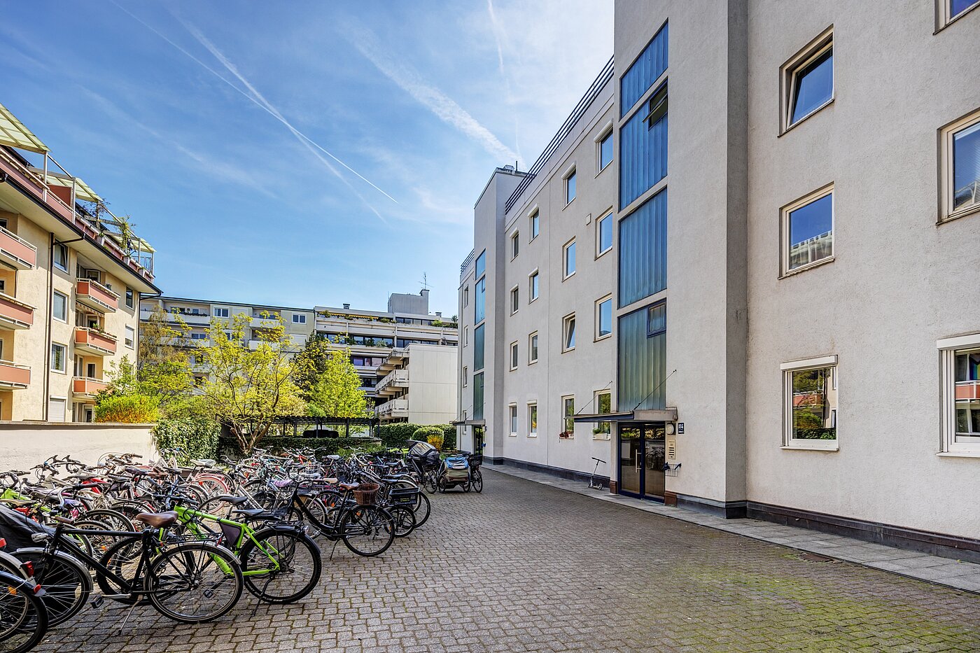 Apartamento no rés-do-chão com 2 Zimmern | München-Schwabing | 70394 | Objektansicht