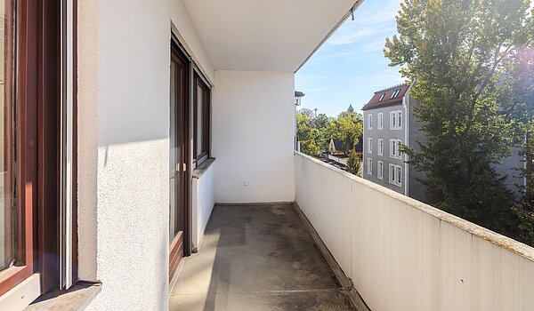 Apartment z 1 Pokój | München-Laim | 70503 | Balkon