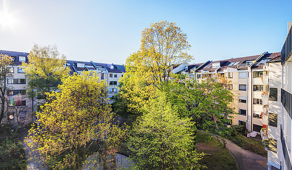 Apartment with 1.5 room | München-Bogenhausen | 702971 | ...mit Blick in Grüne