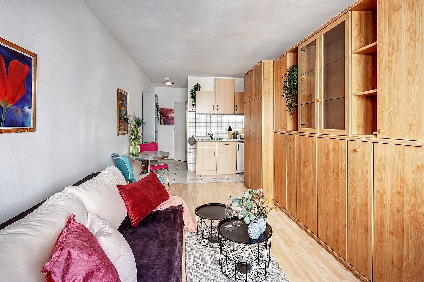 Płaski z 1 Pokój | München-Isarvorstadt | 2108ML10 | viel Stauraum