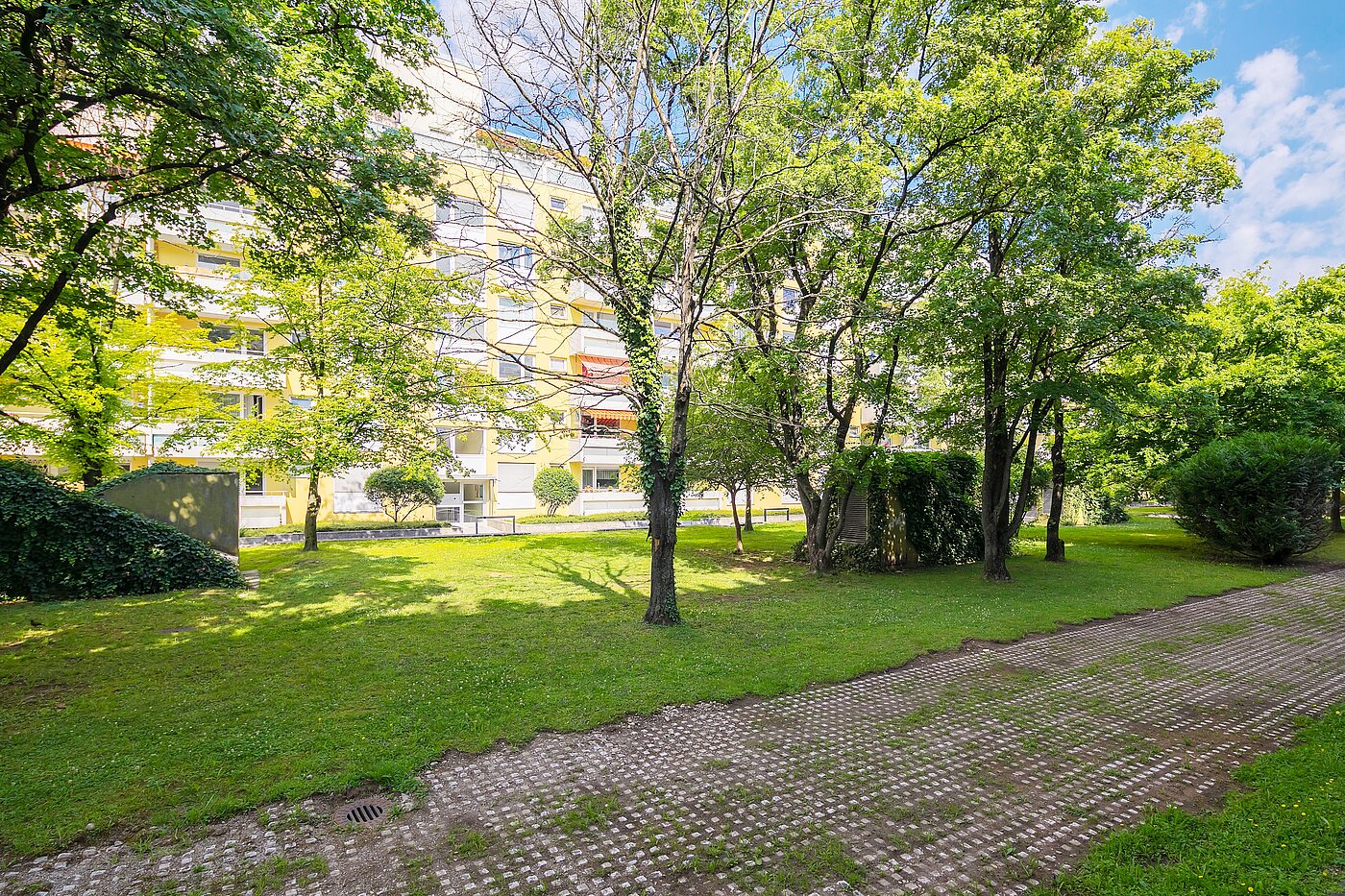 Přízemní byt s 1 Pokoj | München-Nymphenburg | 2203ML1 | ...mit grünen Aussichten