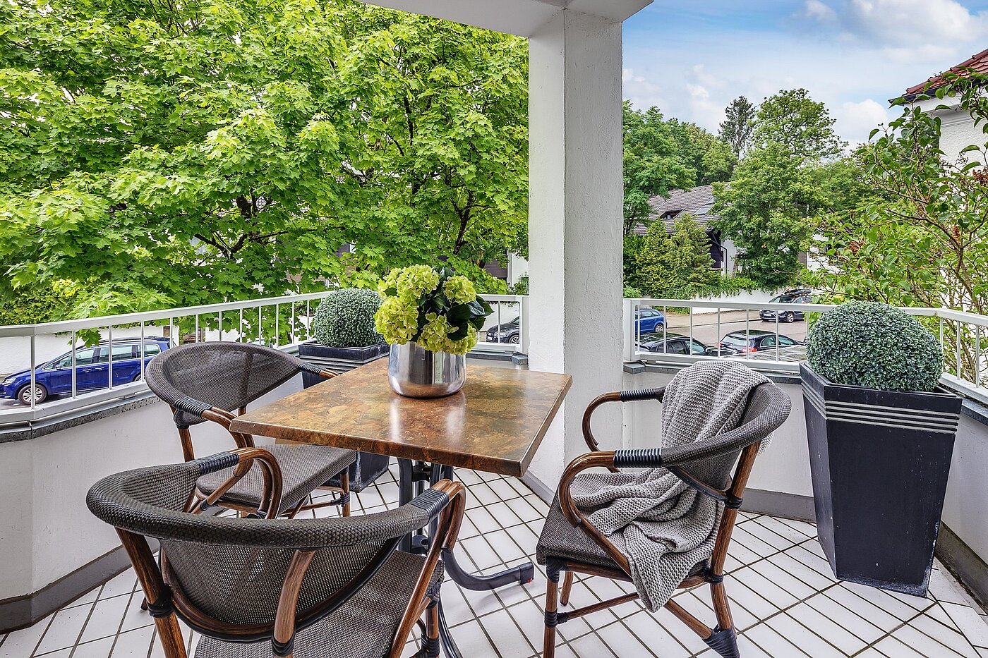 Düz ile 3 Odalar | München-Harlaching | 2108ML3 | ...zum Balkon