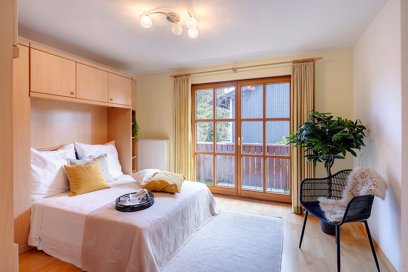 Ploché s 2 Pokoje | München-Trudering | 70178 | Schlafzimmer mit...