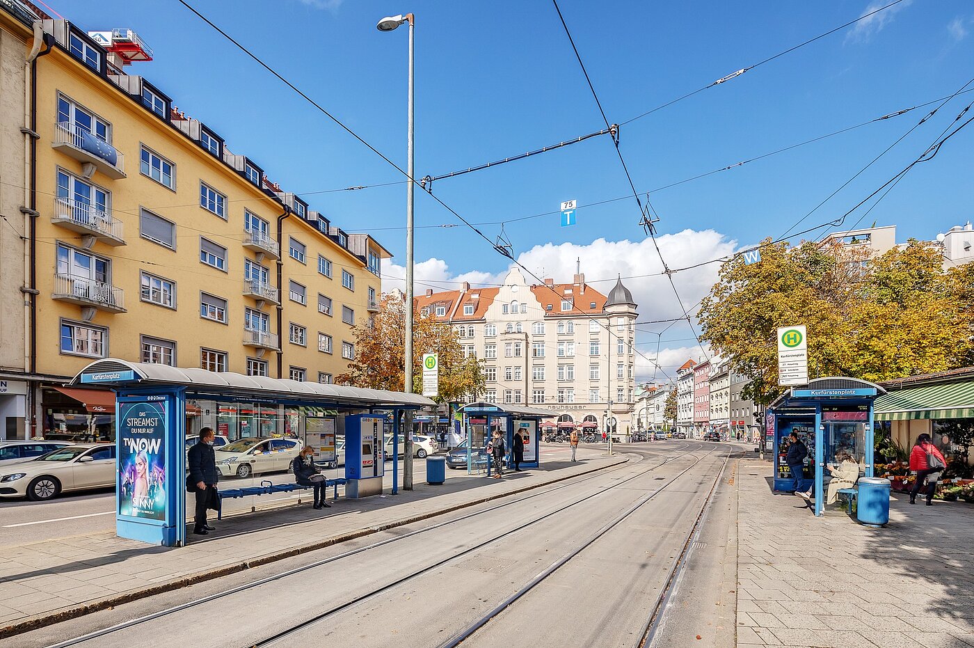 Ploché s 2 Izby | München-Schwabing | 2205ML71 | Der Kurfürstenplatz in der Nähe, beste öffentl. Anbindung