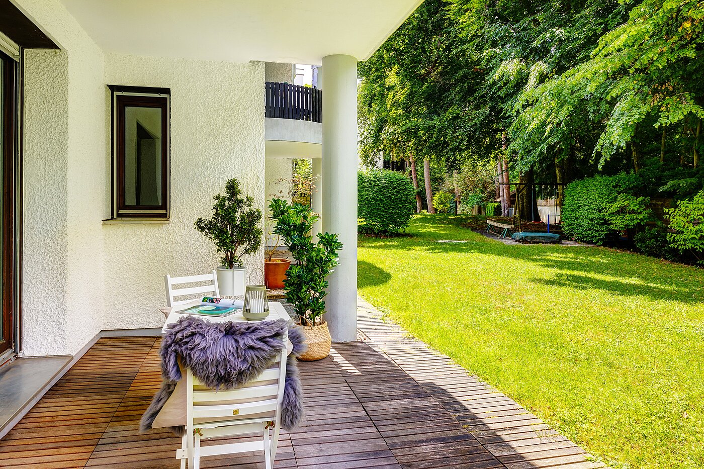 Földszinti lakás a  címen 2.5 Szobák | München-Harlaching | 70018 | ...mit herrlicher West-Terrasse