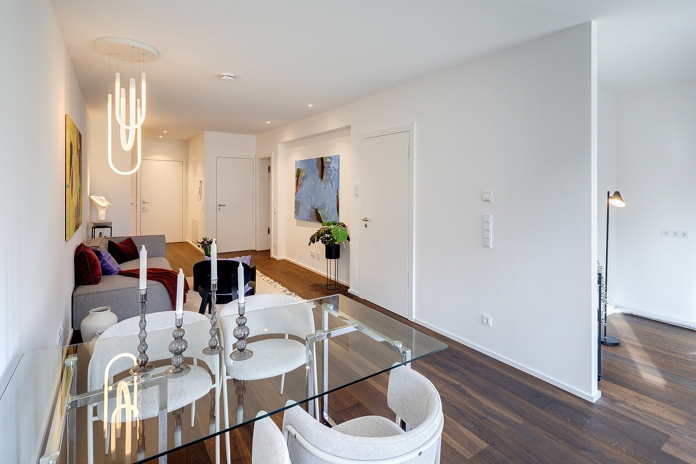 Terrassenwohnung s 2 Izby | München-Harlaching | 70372 | Einladender Essplatz