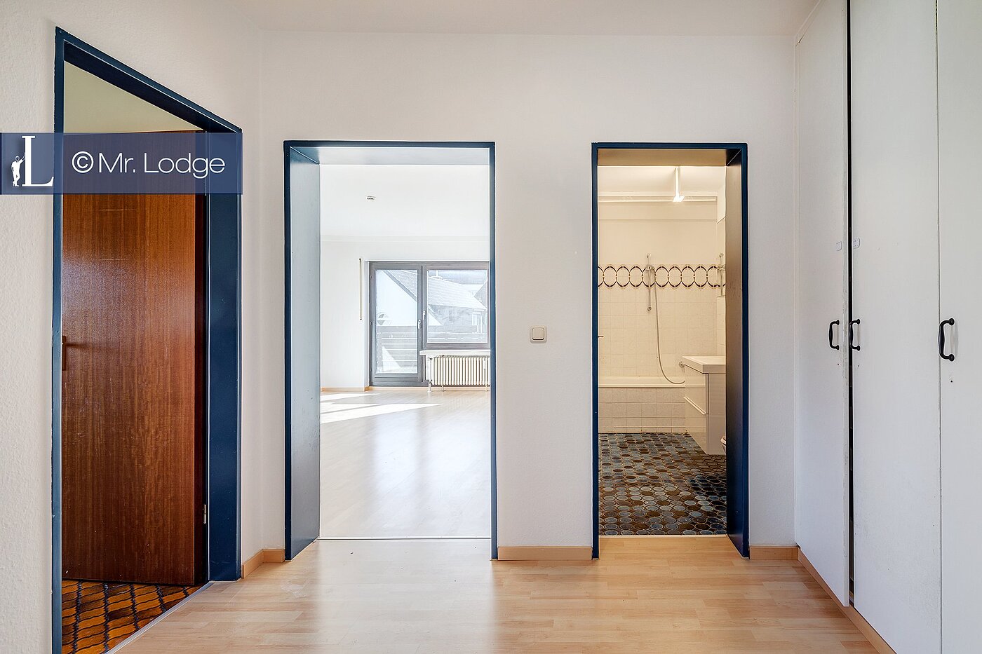 Plat met 3 Kamers | München-Sendling-Westpark | 1710ML3 | Blick ins Wohnzimmer